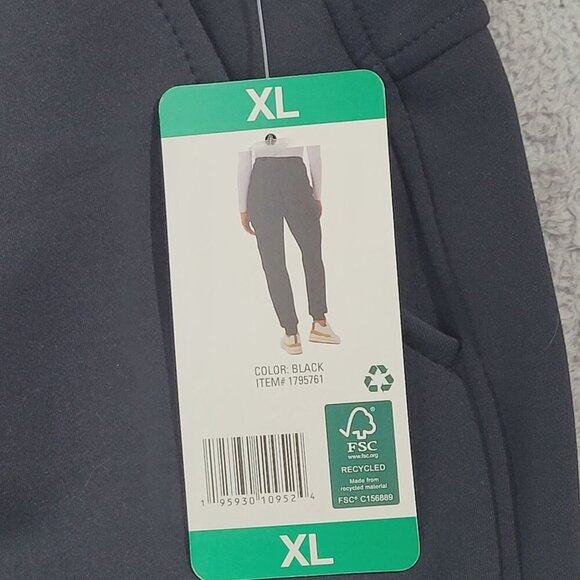 NEW 32 Degrees Heat Women's XL Thermal Joggers Cargo Pockets & Elastic//  24CT - Picture 5 of 7